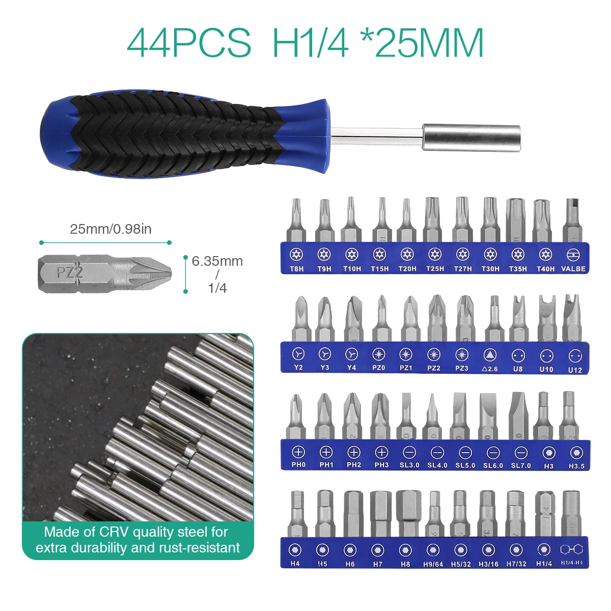 172 In 1 정밀 스크루 드라이버 세트 마그네틱 스크루 드라이버 Torx Hex Bits 휴대용 멀티 툴 PC 전화 수리 핸드 툴 키트