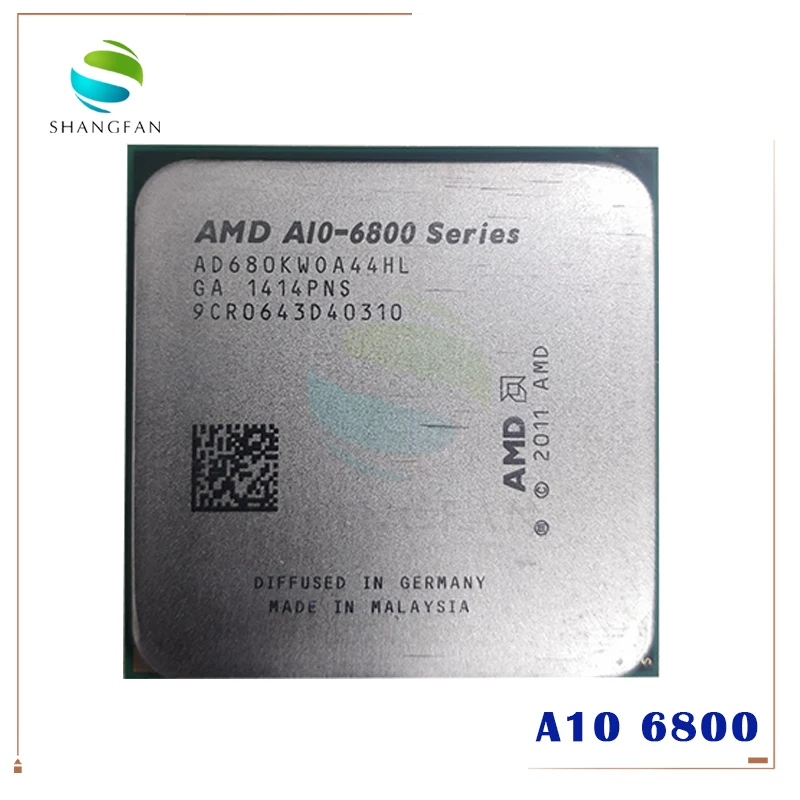 AMD A Series A10 6800K 6800 6800B 4 1 ГГц 100 Вт четырехъядерный процессор AD680KWOA44HL/AD680BWOA44HL разъем