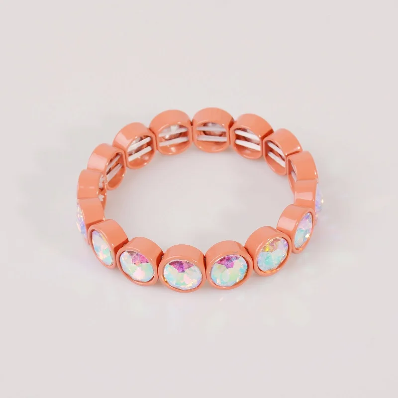 Эмалированный браслет с радужной черепицей на заказ Шарм бусинами Миюки для