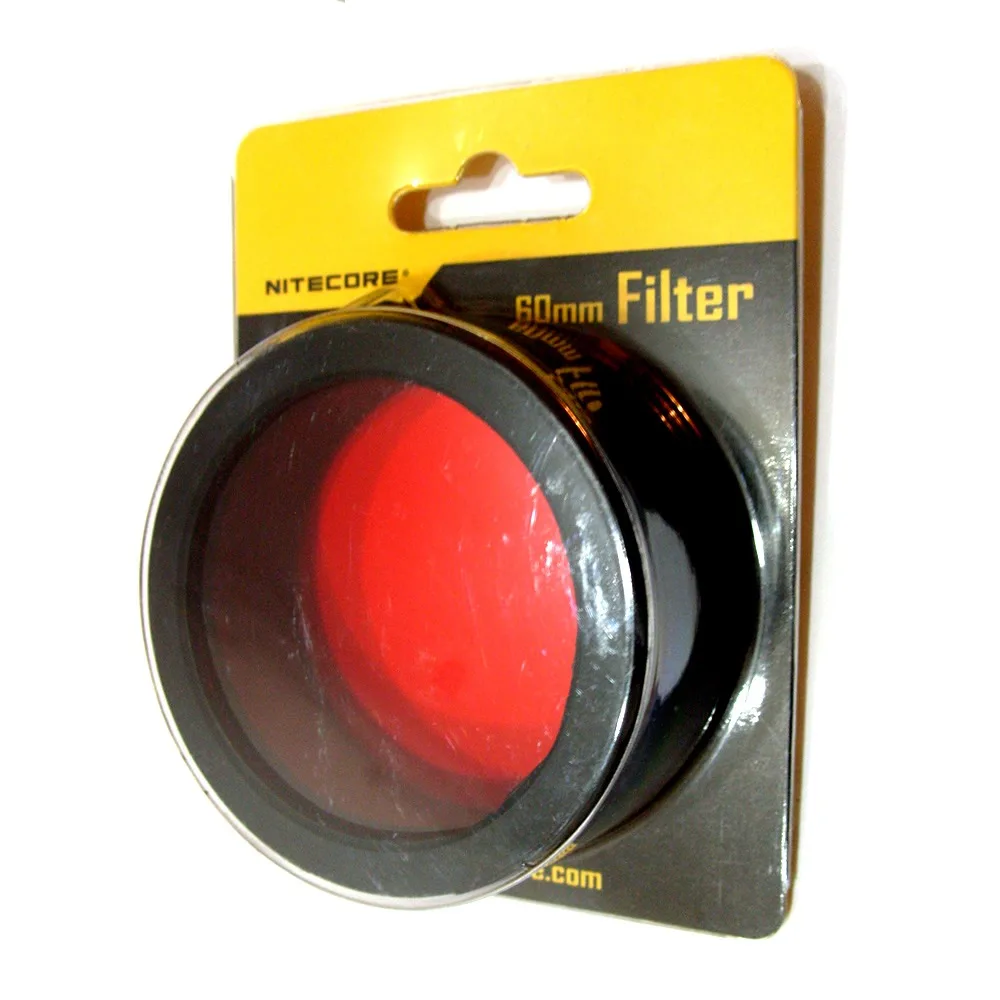 

NITECORE RGB Torch Filter Diffused Mineral Coated Glass Len Flashlight Head of 60mm Lighting Accessories NFR60 NFG60 NFB60 NFD60