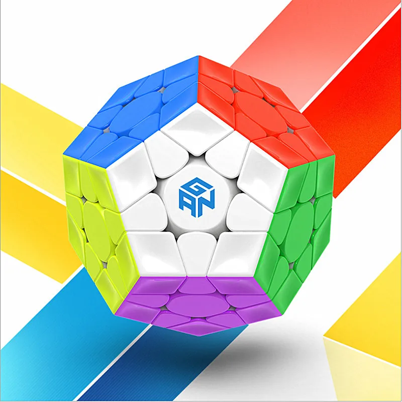 GAN 3X3 Магнитный Megaminxeds куб GAN Магнитный 3x3x3 Megaminxeds магический куб gans 3x3x3 куб 12 сторонний куб 3x3 speed Megaminx eds