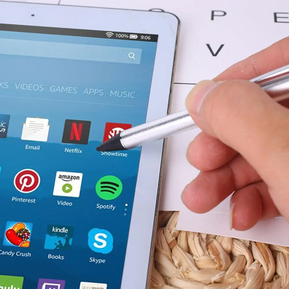 Емкостная ручка-стилус 2,0 мм активная универсальная для iPad tablet iPad Tablet ручка-стилус защитный рукав