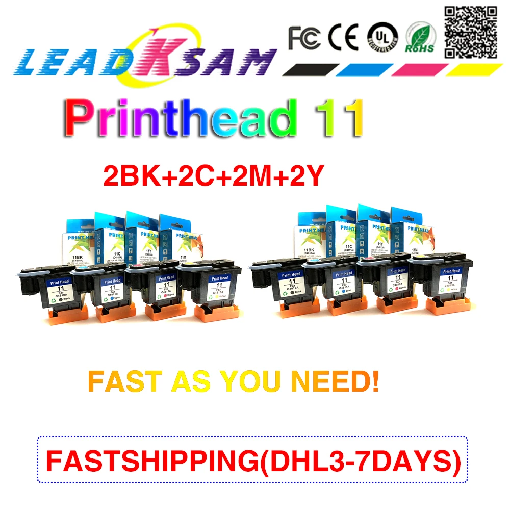Печатающая головка FASTsell для hp 11 печатающая c4810 c4811 c4812 c4813 совместимая с designjet 500 500ps