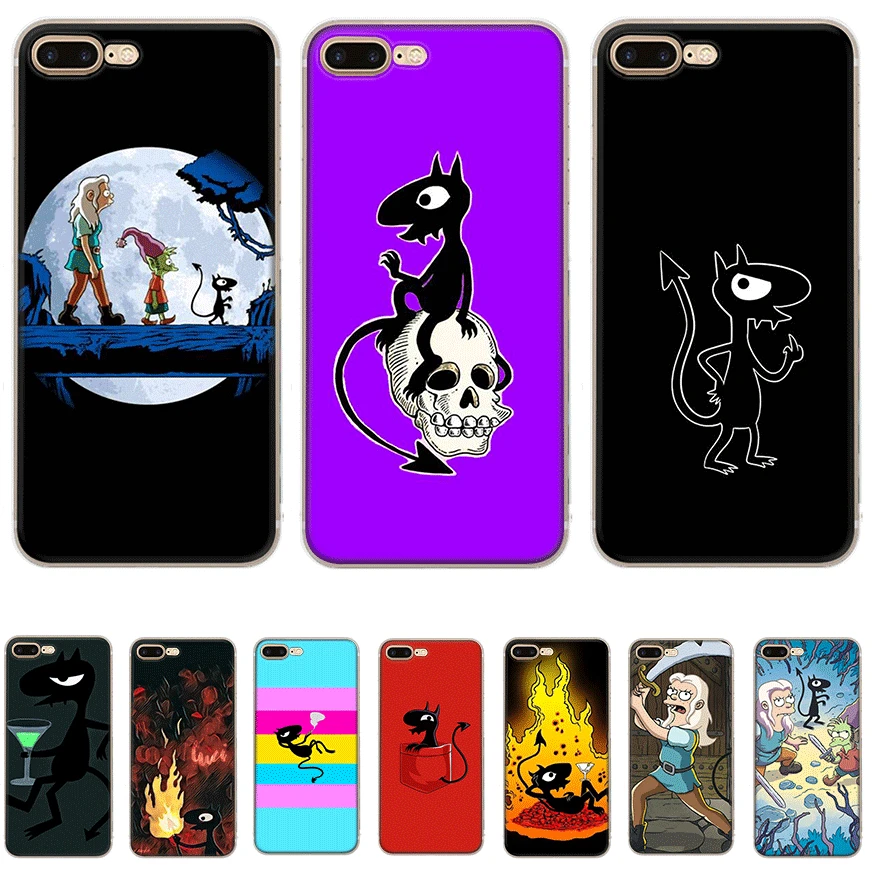 

Mobile Phone Case For Iphone X XS Max XR 6 6S 7 8 Plus 5 5S SE Hard Cover Disenchantment Shell Protection