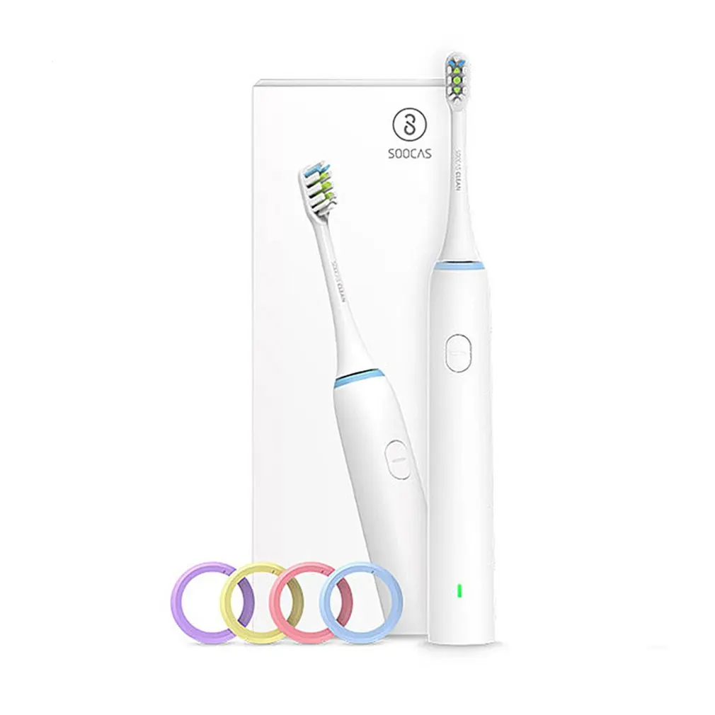 

SOOCAS Universal Protective Clean Plaque Control, USB Rechargeable Battery Electric Toothbrush with Pressure Sensor