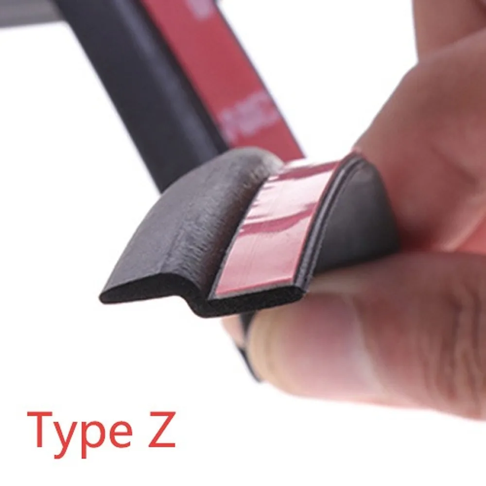 Z Type Car Door Seal Noise Insulation Weatherstrip Sealing Rubber Strip Trim Z-shaped Windshield | Автомобили и мотоциклы