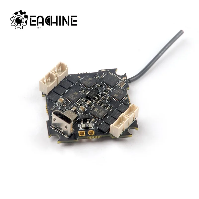 Controlador de Vôo Compatível para Cinecan Eachine Crazybee 10a 2-brushless Esc Receptor 4 4s k Corrida Drone Parte Spart f4 Pro V3.0