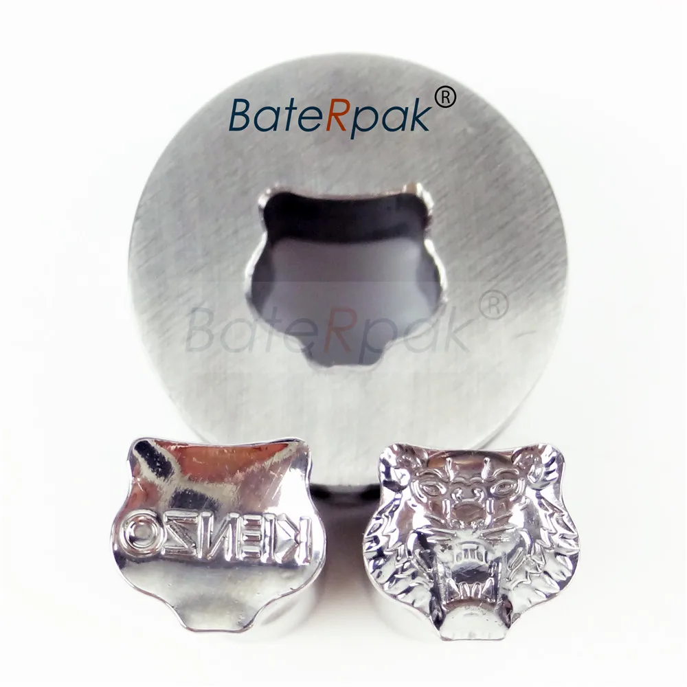 

Tiger head Milk Tablet Die 3D Punch Press Mold,BateRpak Candy Punching Die,Calcium Tablet Punch Die 10.6*11.7MM