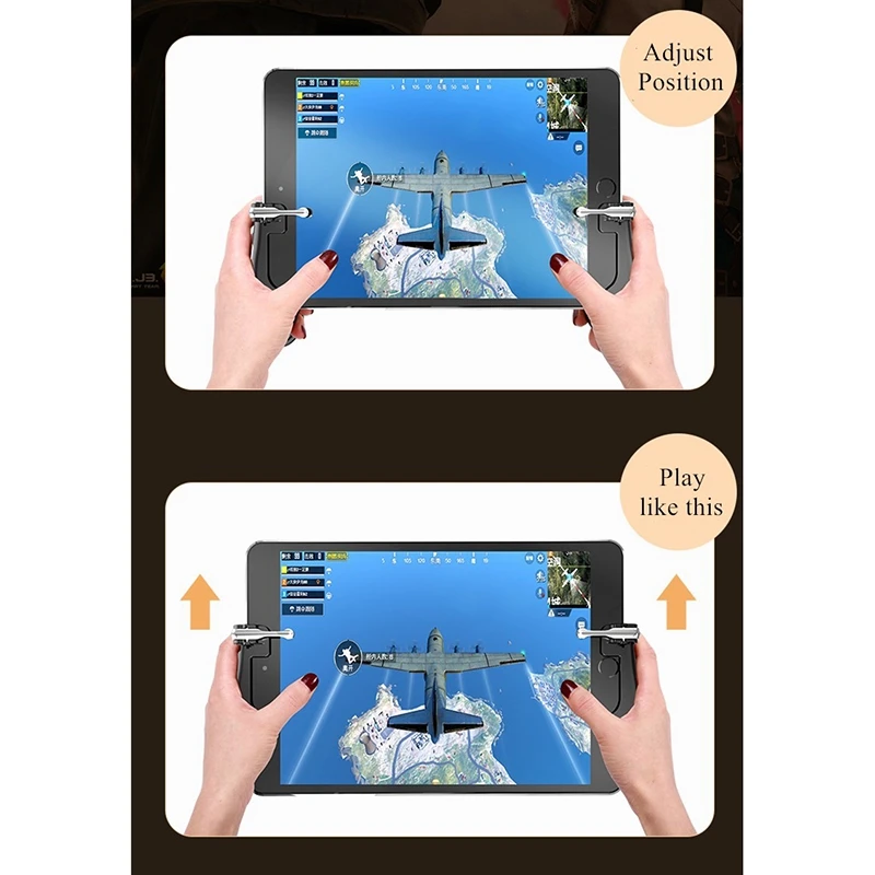  for PUBG FPS Game Gamepad Controller L1R1 Trigger Fire Button Aim Key Joystick Universal Game Handl