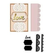 ^#Cheap InLoveArts Crafts Metal Steel Cutting Dies Scalloped Lace Border Stencil for DIY Scrapbooking Paper/photo Cards Embossing Dies ^#Cheap InLoveArts Crafts Metal Steel Cutting Dies Scalloped Lace Border Stencil for DIY Scrapbooking Paper/photo Cards Embossing Dies