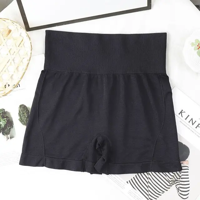 High Waist Sport Shorts Seamless Fitness Yoga Workout Short Scrunch Butt Yoga Tights Running Shorts Sports Women Gym Leggings Black