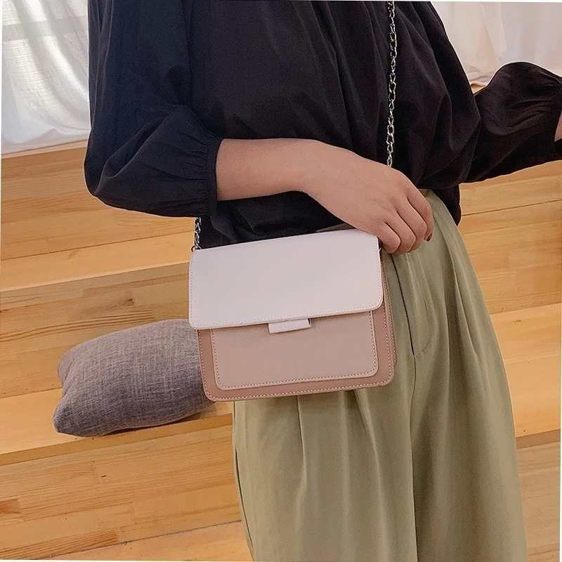 Sacs à Main de luxe femmes sacs Designer 2019 nouveaux sacs à Main en cuir synthétique polyuréthane et sacs à Main chaîne sacs à bandoulière pour femmes Sac A Main Femme