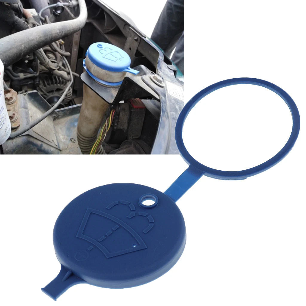Cdrox Replacement For Peugeot 206 207 Windshield Washer Bottle Cap Lid Windscreen Wiper Reservoir Plastic Cover