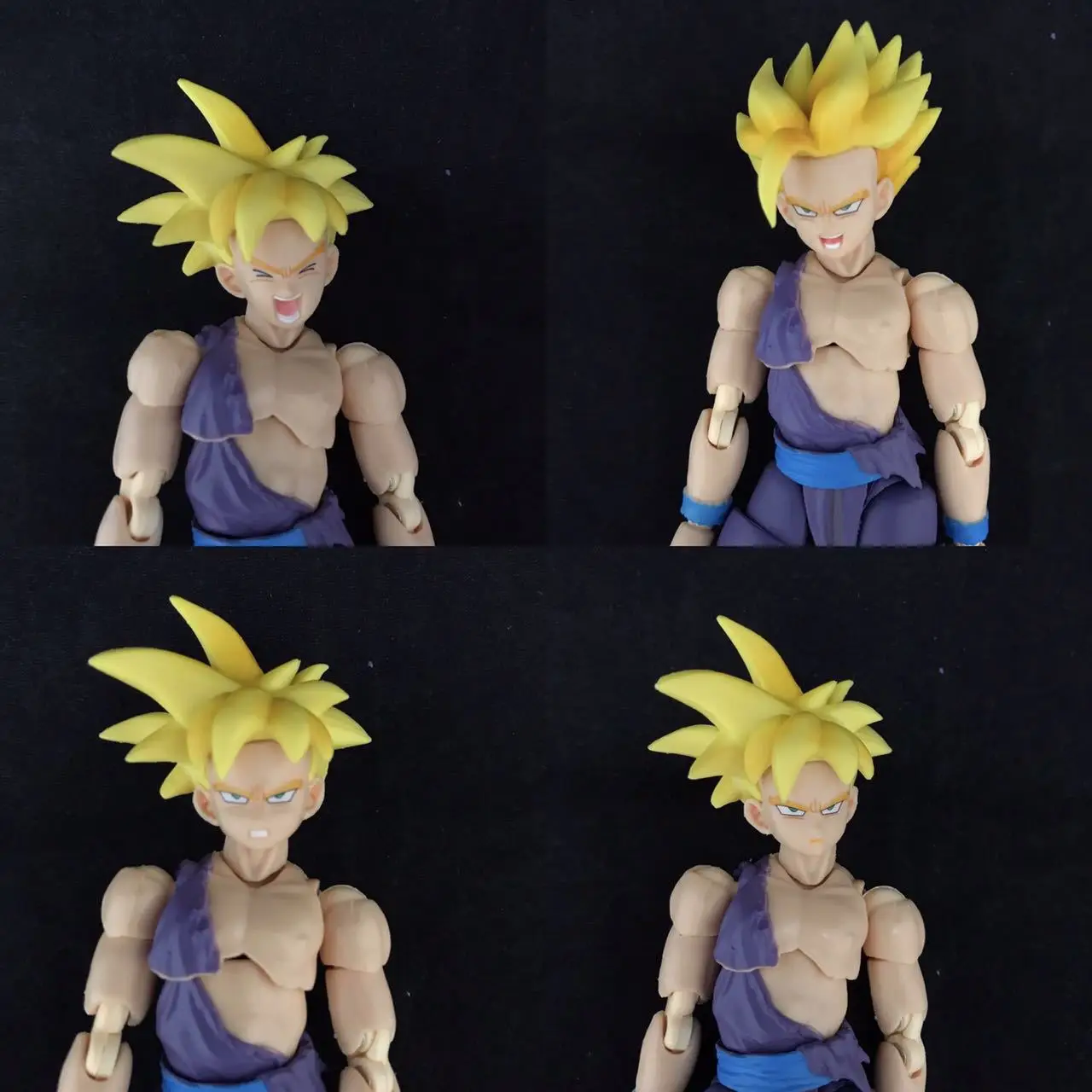

Dragon Ball Z 2.0 War Damage Version of SHF Gohan Super Saiyan People Joints Super Cute Cartoon Boxed Garage Kit