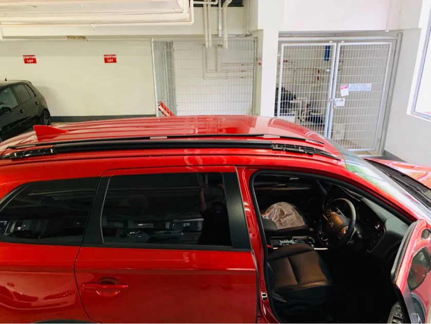 Горячий багажник на крышу/рейка на крышу/бар для Mitsubishi Outlander 2013-, крепление из алюминиевого сплава, с помощью винтов, бесплатное сверлильное отверстие, настоящая сильная