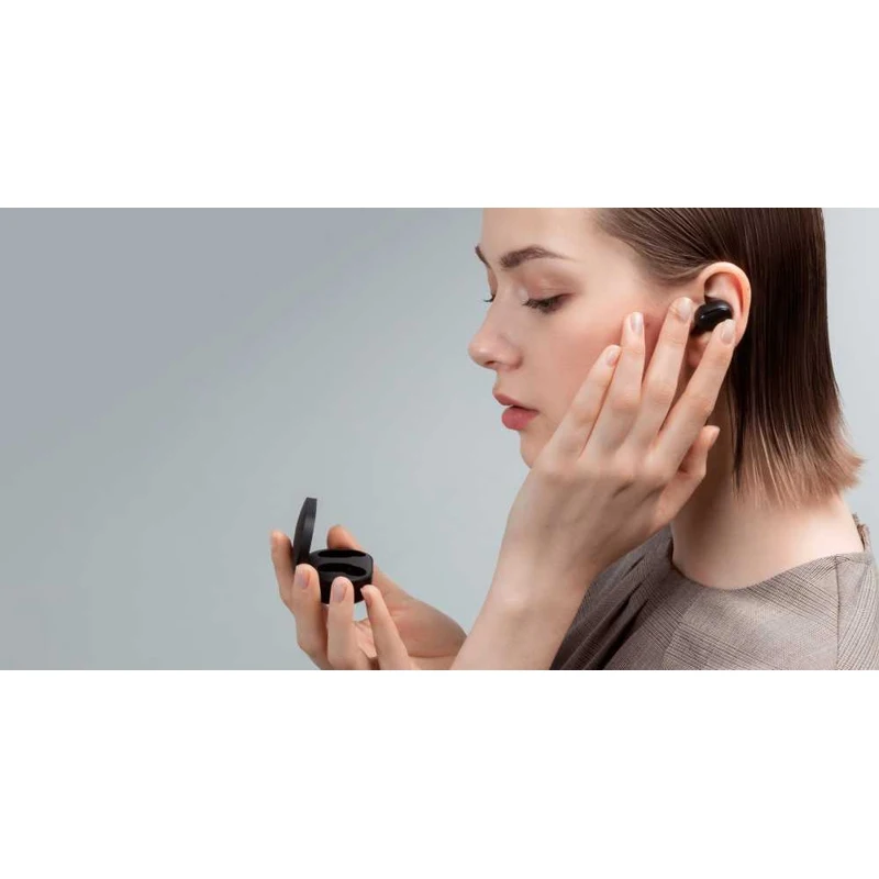 Наушники с микрофоном XIAOMI Redmi AirDots(Mi True Wireless Earbuds Basic), Bluetooth, черный