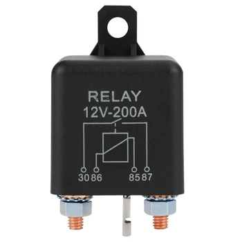 

12V 200A Normal Open Heavy Duty Car Truck Starter Relay with Terminals Uk