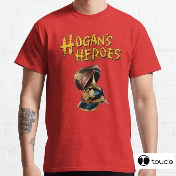 Hogan S Heroes Intro Shirt Sticker String Moda Uomo Breaking Bad T Shirt Tshirt Manica Corta Tee Hipster Top Unisex Cotone