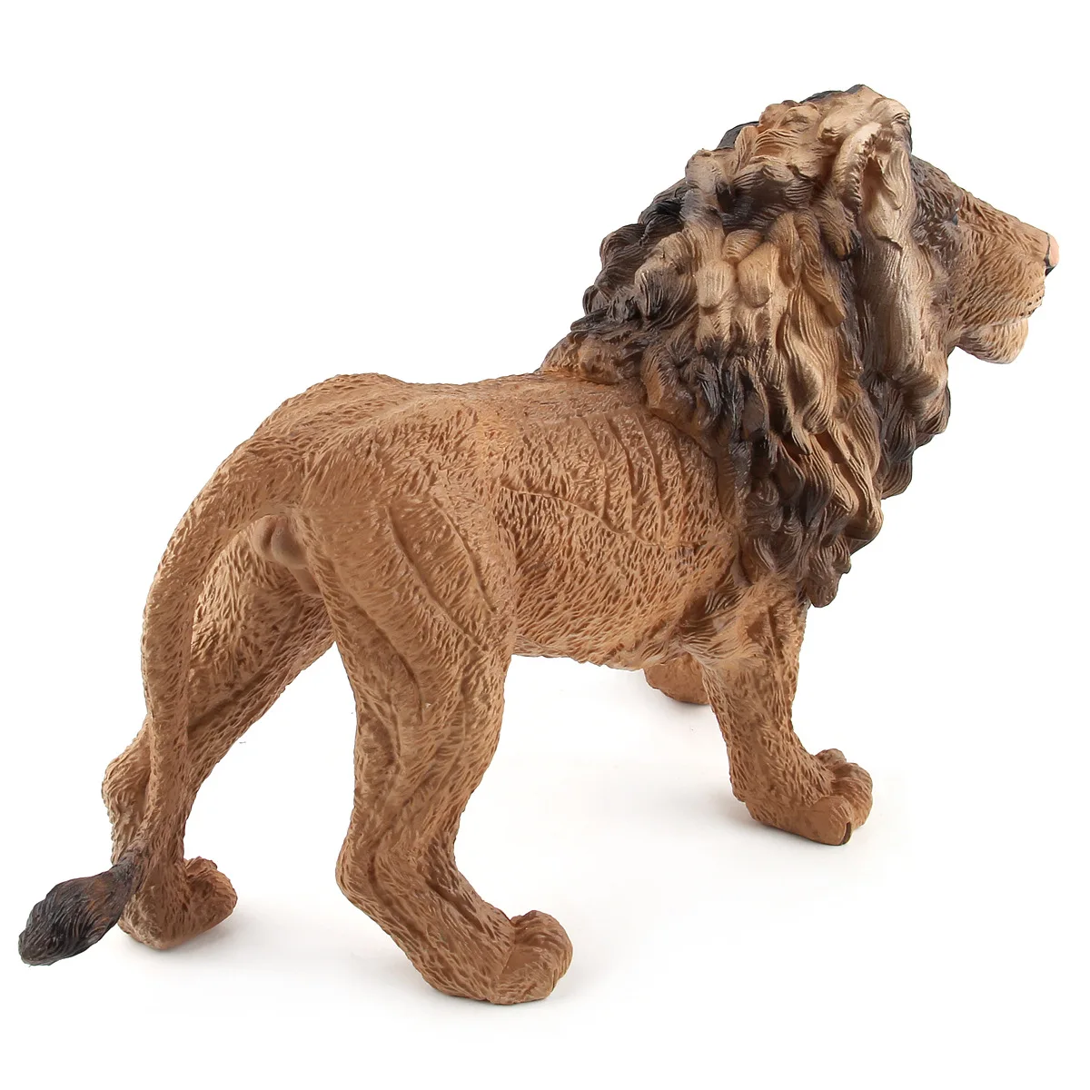 

Foreign Trade English Animal World Wild Forest Animal Cognitive Garage Kit Hollow Model Lion Decoration Toy