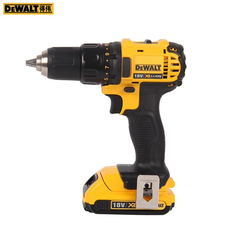 DEWALT литиевая Eectric ручная дрель 18 в Rchargeable электродрель отвертка роторный пистолет