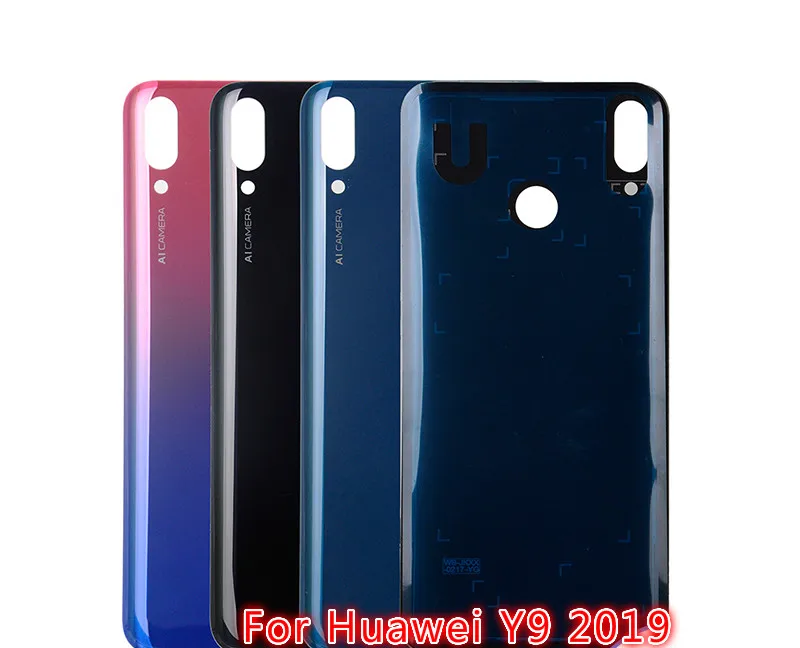 Высокое качество для Huawei Y9 2019 задняя крышка батарейного отсека Корпус двери