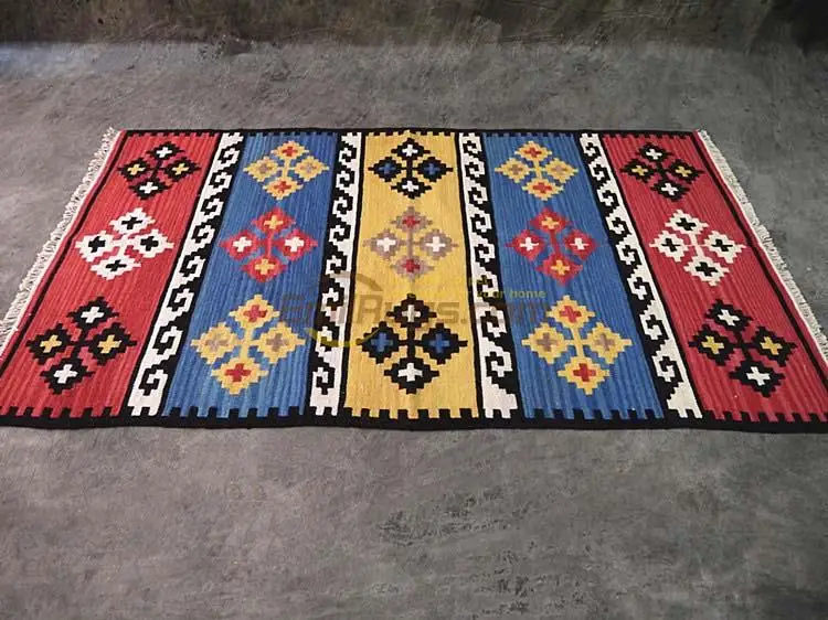 Стиль ручной японский шерстяной ковер килрим килим/95*155 см gc137-12yg4