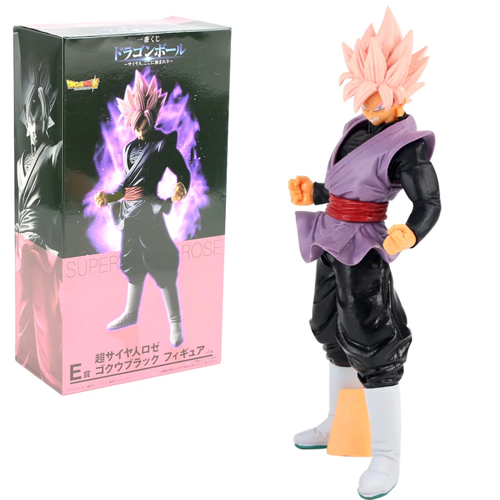 28 см Dragon Ball Super Zamasu Super Saiyan Rose Goku черная фигурка ПВХ Коллекционная модель игрушки