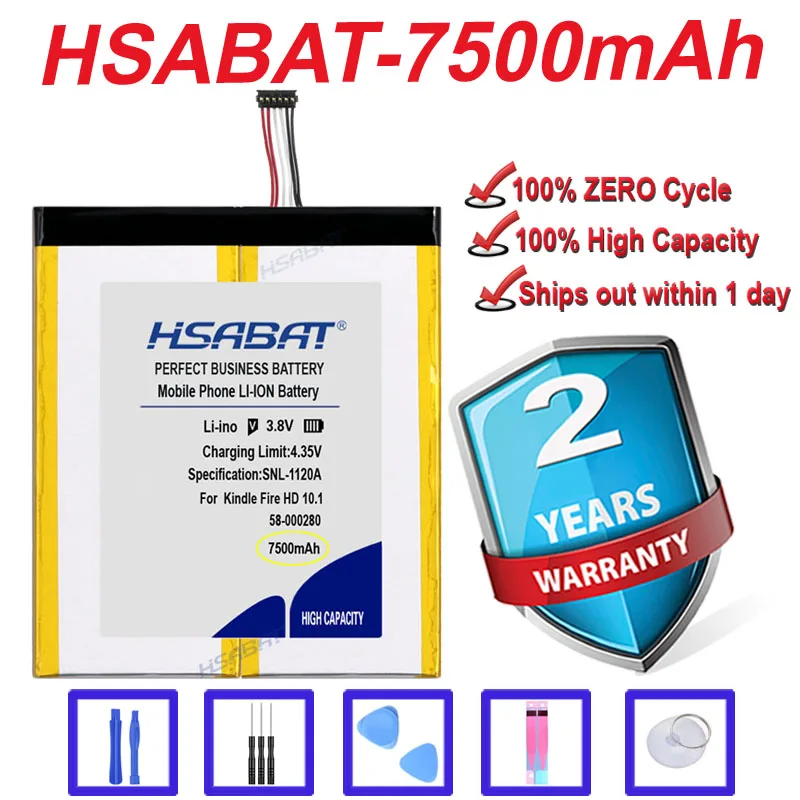 Top Brand 100% New 26S1015-A 2955C7 58-000187 Battery for Amazon Kindle Fire HD 10.1 7th SL056ZE in stock | Компьютеры и офис