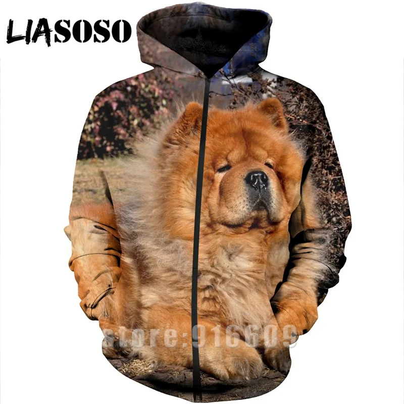 Толстовка с 3D принтом homme dog, Мужская Уличная Толстовка в стиле Харадзюку, толстовка на молнии с длинным рукавом в стиле аниме - Цвет: As shown 7