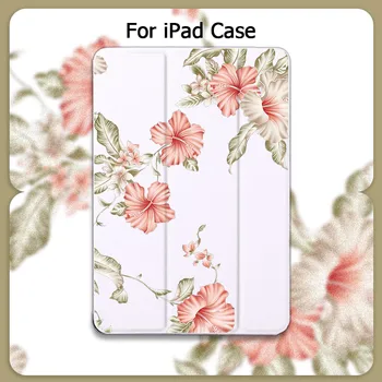 

Summer Flower Case For iPad 2020 Pro 11 Tablet Cover Auto Sleep Wake Cute For iPad Air 2 ipad 7th GEN Mini 5 Protect Skin Cases
