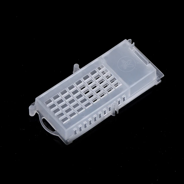 1 Db Fehér Átlátszó Méh Ketrec Szerszám Szállító Méhészeti Berendezések Queen Ház Méhkas - Image 6