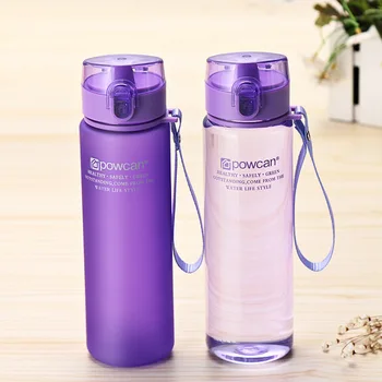 

Water Bottle 400ml 560ml Plastic Drinkware My Bottle Sport Leak Proof Seal Gourde Climbing Water Bottles Sport Bottle for Water