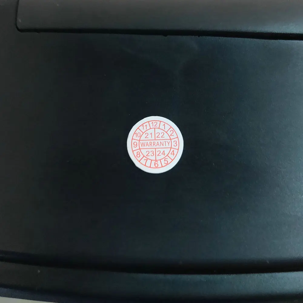 1200pcs Warranty Sticker Security Seal Sticker 2023 2024 2025 2026 Year Round Size 10*10mm Red Blue Color Fragile Label