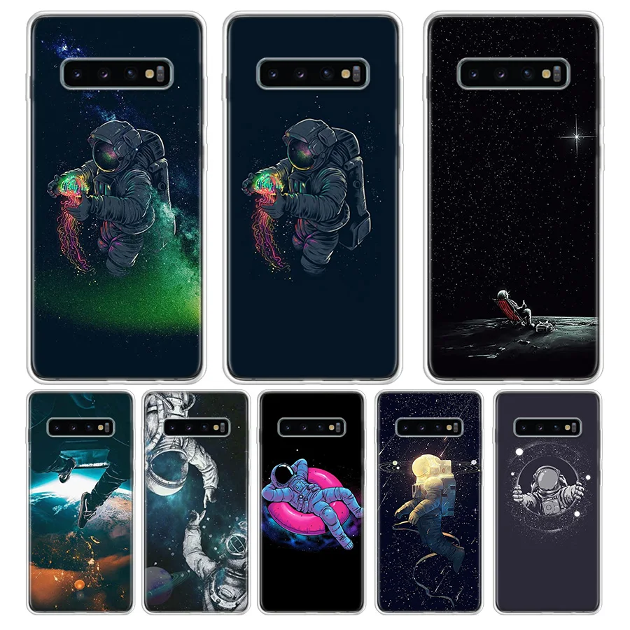 

Erilles Phone Case Cover Cool Astronaut For Samsung Galaxy A50S A10S A20S A10 A20E A30 A40 A50 A70 M40 M30S A80 Phone Shell