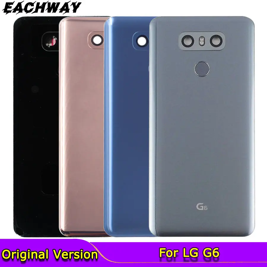 Стеклянный чехол для аккумулятора LG G6 H870 H870DS H871 H872 H873 LS993 US997 VS998 задний Чехол +