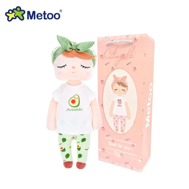 【New boxes】новейшая кукла Metoo, мягкие плюшевые сказочные игрушки для девочек, милый мультяшный Кролик для детей, подарок на Рождество, день рождения - Color: 918-18