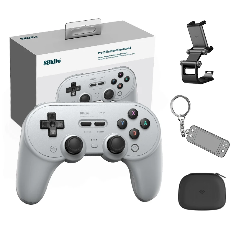 8bitdo Pro2 Bluetoothコントローラージョイスティックニンテンドースイッチ Pc Macosの アンドロイド 蒸気 ラズベリーパイゲーム制御 Aliexpress Consumer Electronics