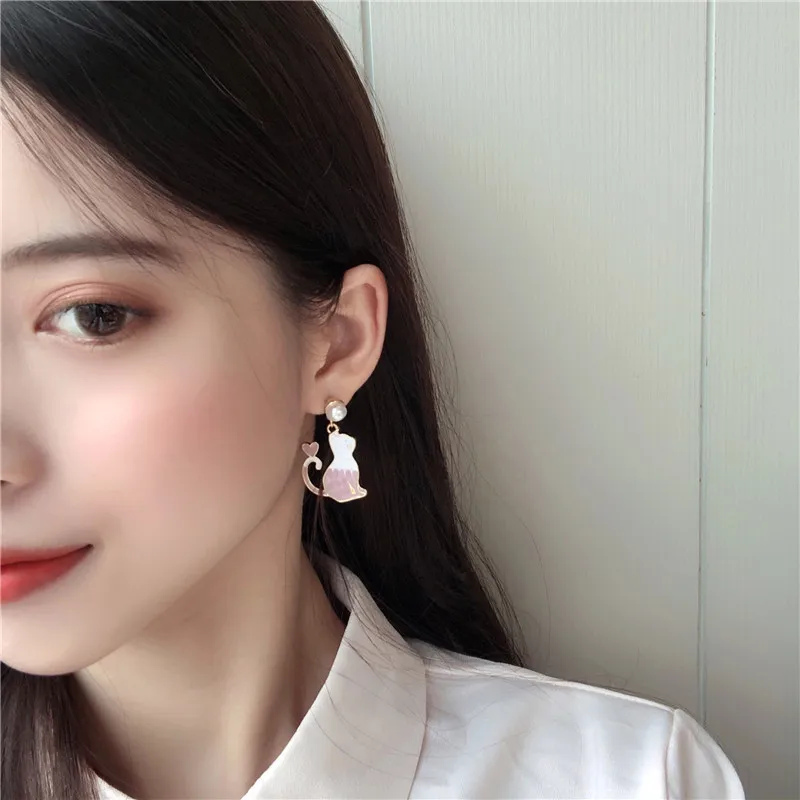 Kawaii Cat Balloon Earrings - Limited Edition