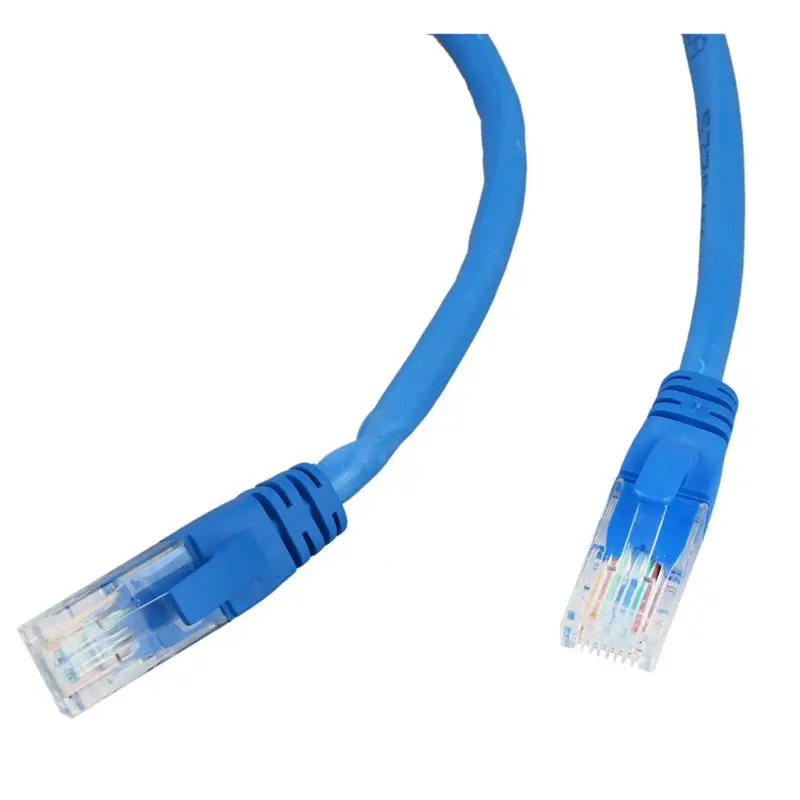 Плоский CAT6 Ethernet 100 м/1000 Мбит/с патч-кабель сети RJ45 плат в оптом 5 м до 50 м Длина: 50 м Cat6