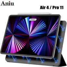 

For iPad Pro 11 Case 2021 for iPad Pro 12.9 12 9 2020 2021 Air 4 Case 10.9 Funda Magnetic Smart Cover for iPad Air 4 Case Coque