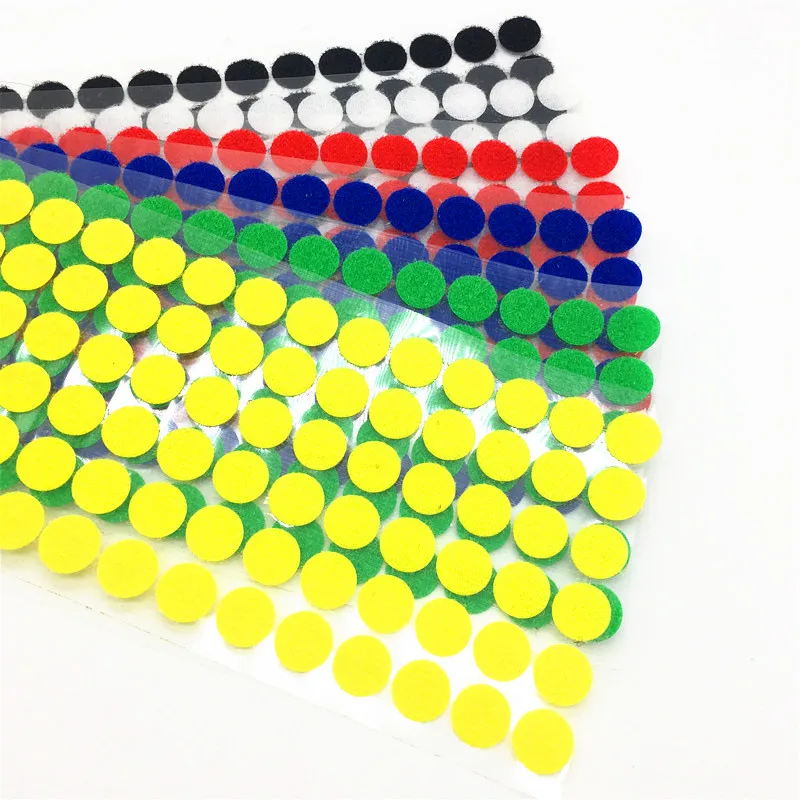 10 мм 100 пар белые черные волшебные наклейки лента для монет с сильным клеем