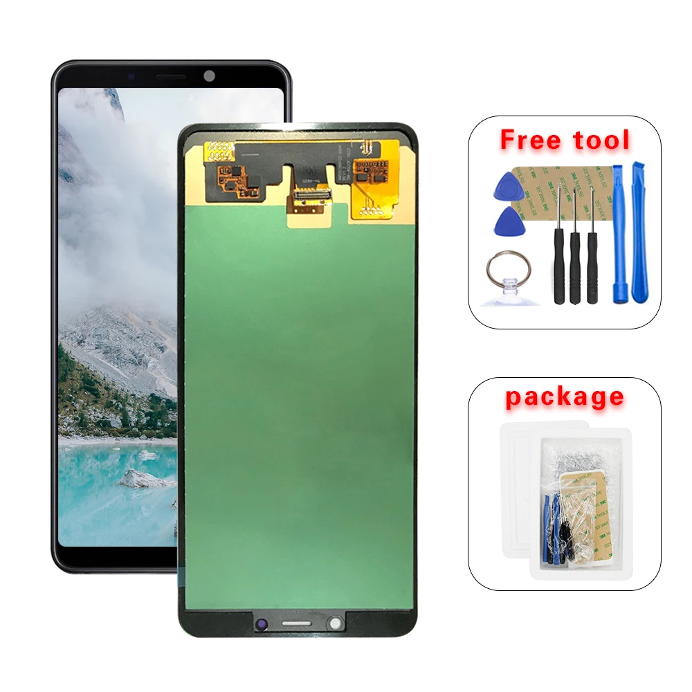 AMOLED для Samsung Galaxy A9 2018 сенсорный ЖК дисплей в сборе A920N A920F|Экраны мобильных