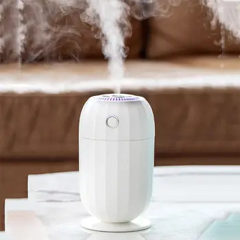 

Barrel Air Humidifier Aroma Essential Oil Diffuser USB Fogger Mist Maker LED Car