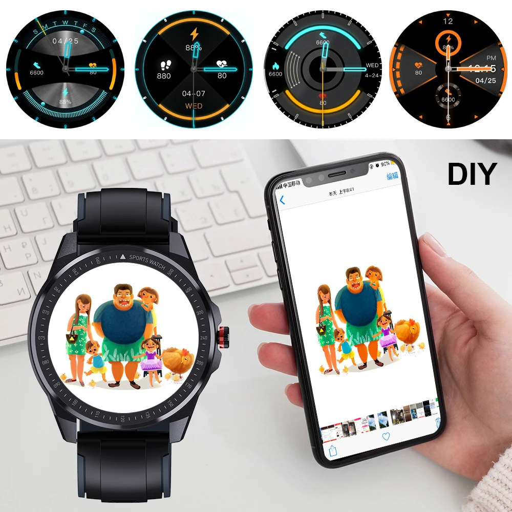 Новинка GPS Смарт часы SN88 мужские Bluetooth спортивные наручные IP68 фитнес трекер для