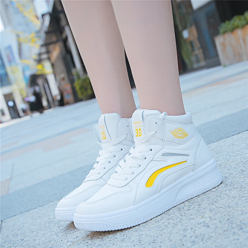 

INS super hot High help Leather flat shoes New sneakers women's Soft Casual Shoes Fashion Ladies Flats shoes chaussures femme