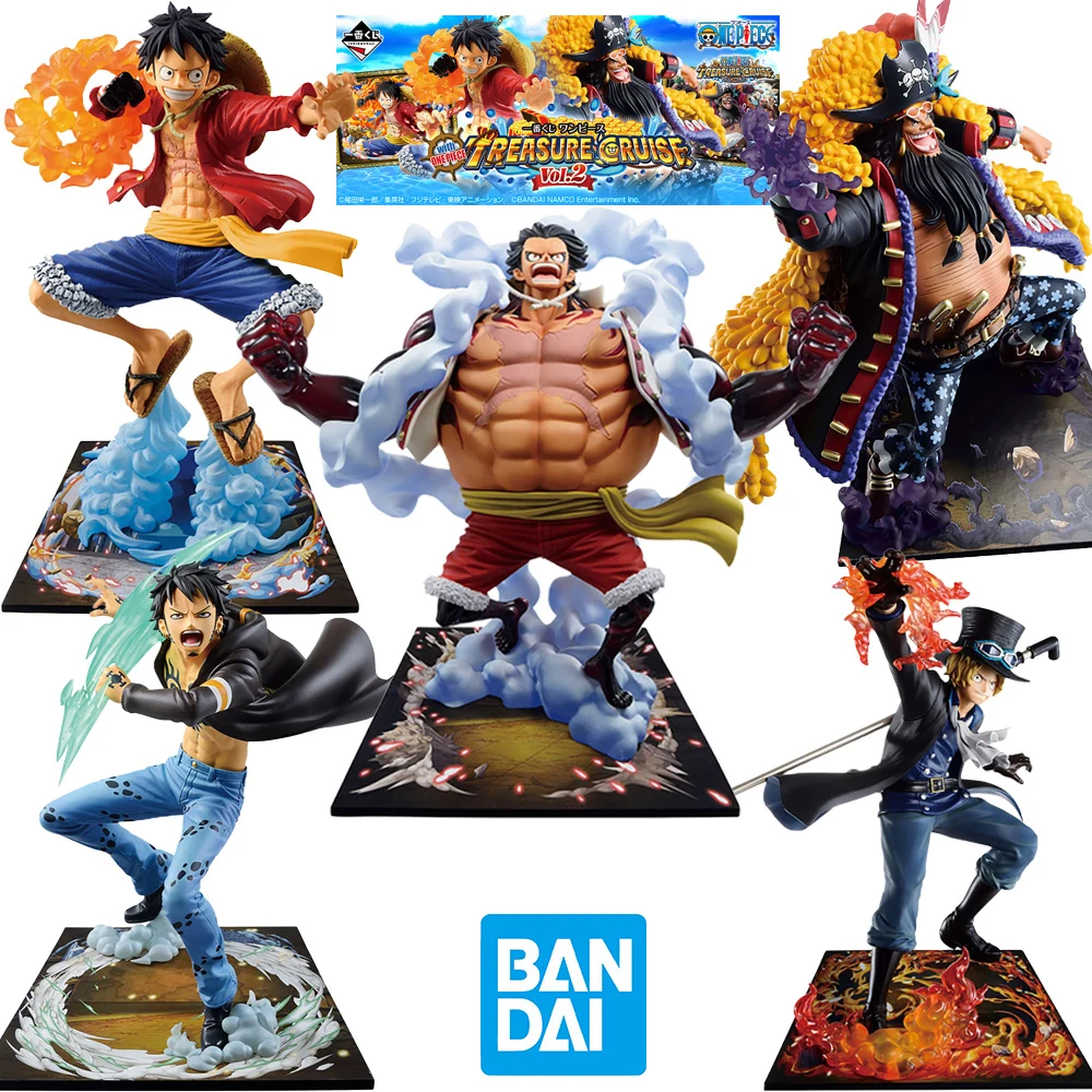 

Bandai Ichiban Kuji Figurine One Piece Treasure Cruise Luffy Zoro Law Marshall D Teach Action Anime Figure Collectible Toys