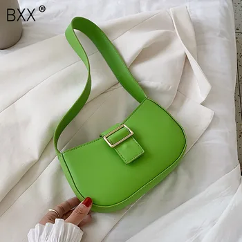 

[BXX] Small PU Leather Bags For Women 2020 Summer Crossbody Bags Ladies Shoulder Handbags Female Travel Cross Body Bag HM873