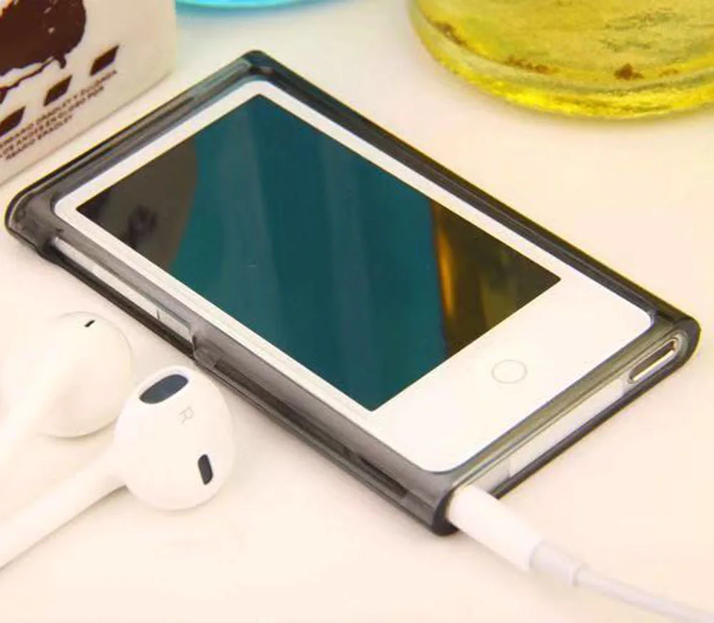 Cover Rigida Trasparente Anteriore E Posteriore Trasparente Per Apple Ipod Nano 7 7Th 8 8Th Generation Con Film