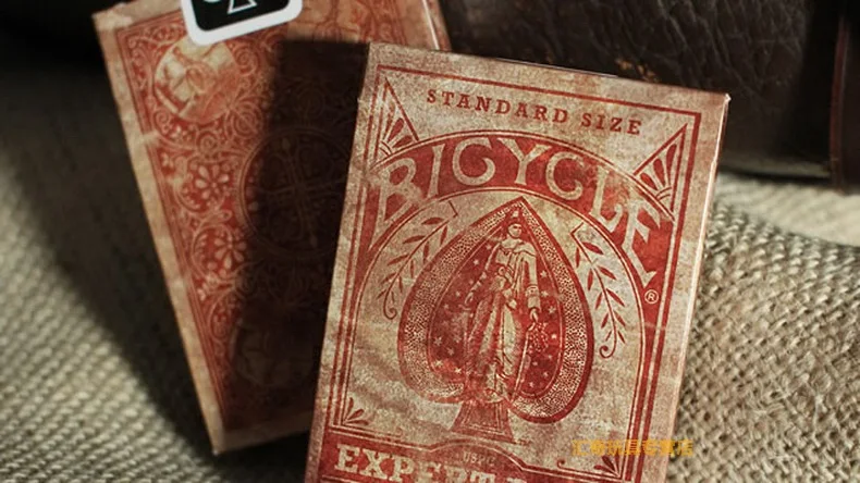 Bicycle Expert Back Playing Cards Distressed Vintage Deck Poker