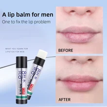 Мужской бальзам для губ, увлажненитель с гиалуроновой кислотой, апельсиновый аромат, Chapped Lips Care, бальзам для губ для мужчин
